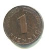 NĚMECKO. 1 Pfennig 1948/G.