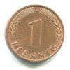 Německo. 1 Pfennig 1970/J.