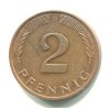 NĚMECKO. 2 Pfennig 1992/G.