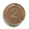 NĚMECKO. 2 Pfennig 1994/F.