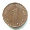 NĚMECKO. 1 Pfennig 1996/D.