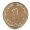 NĚMECKO. 1 Pfennig 1991/D