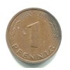 NĚMECKO. 1 Pfennig 1988/G