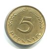 NĚMECKO. 5 Pfennig 1971/J