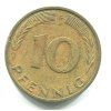 NĚMECKO. 10 pfennig 1985/G.