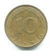 NĚMECKO. 10 pfennig 1984/G