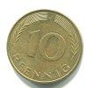 NĚMECKO. 10 Pfennig 1981/J