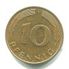 NĚMECKO. 10 Pfennig 1979/F