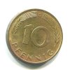 NĚMECKO. 10 Pfennig 1977/D