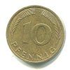 NĚMECKO. 10 Pfennig 1986/G