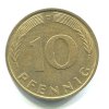 NĚMECKO. 10 Pfennig 1984/D