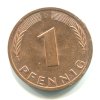 NĚMECKO. 1 Pfennig 1984/D