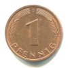 NĚMECKO. 1 Pfennig 1981/D
