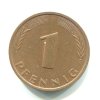 NĚMECKO. 1 Pfennig 1985/D