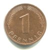 NĚMECKO. 1 Pfennig 1978/G