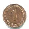 NĚMECKO. 1 Pfennig 1977/J