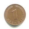 NĚMECKO. 1 Pfennig 1977/D