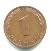 NĚMECKO. 1 Pfennig 1982/J