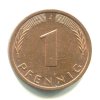 NĚMECKO. 1 Pfennig 1985/J