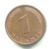 NĚMECKO. 1 Pfennig 1979/J