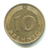 NĚMECKO. 10 pfennig 1995/F