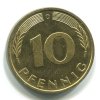 NĚMECKO. 10 pfennig 1994/D