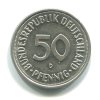NĚMECKO. 50 Pfennig 1950/D.