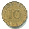 NĚMECKO. 10 pfennig 1972/J