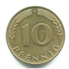 NĚMECKO. 10 pfennig 1971/F