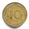 NĚMECKO. 10 pfennig 1971/J