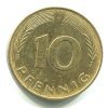 NĚMECKO. 10 pfennig 1978/J