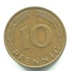 NĚMECKO. 10 pfennig 1977/D