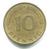 NĚMECKO. 10 pfennig 1979/D