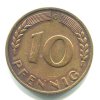 NĚMECKO. 10 pfennig 1949/G