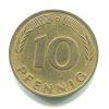 NĚMECKO. 10 pfennig 1976/D.