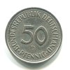 NĚMECKO. 50 Pfennig 1989/D