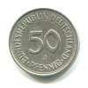 NĚMECKO. 50 Pfennig 1989/J