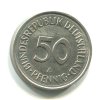 NĚMECKO. 50 Pfennig 1990/A