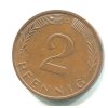 NĚMECKO. 2 Pfennig 1971/G