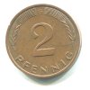 NĚMECKO. 2 Pfennig 1978/G