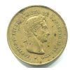 BELGIE. Leopold I. Úmrtní medaile 1865.