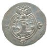 PERSIE. Chusro II. (590-628). Drachma. Mincovna ML = Merv, provincie Khorastan. Rok 3. Ag.