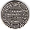 ITÁLIE. Riccione. Nuovo Camping. Tennis Market . Ristorante.