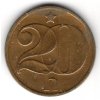 ČESKOSLOVENSKO. 20 haléřů 1973.