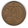 ČESKOSLOVENSKO. 20 haléřů 1977.