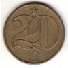 ČESKOSLOVENSKO. 20 haléřů 1988.
