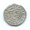 UHRY. Ferdinand I. Denár 1555/KB.