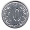 ČESKOSLOVENSKO. 10 haléřů 1967.