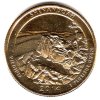 USA. 1/4 dollar 2014/P. Shenandoah. Pozlacený.