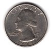USA. 1/4 dollar 1989/D.
